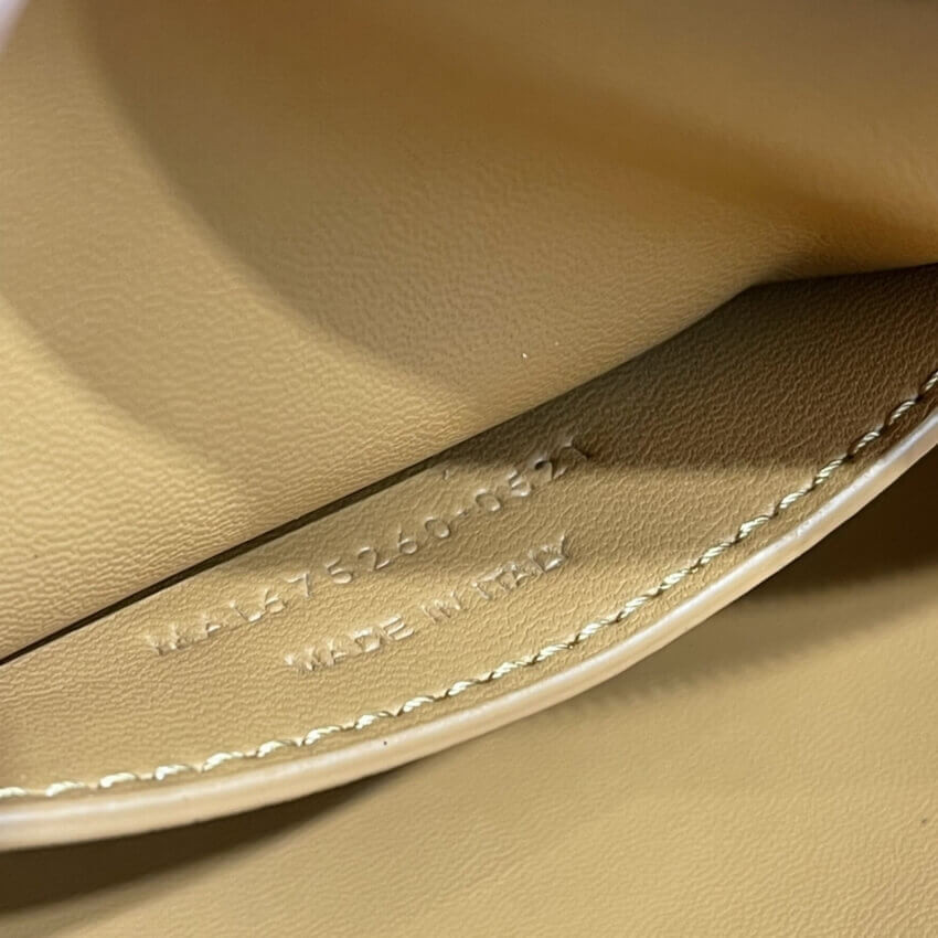 Saint Laurent YSL Le Monogramme Cœur Bag 675260 Brown Gold