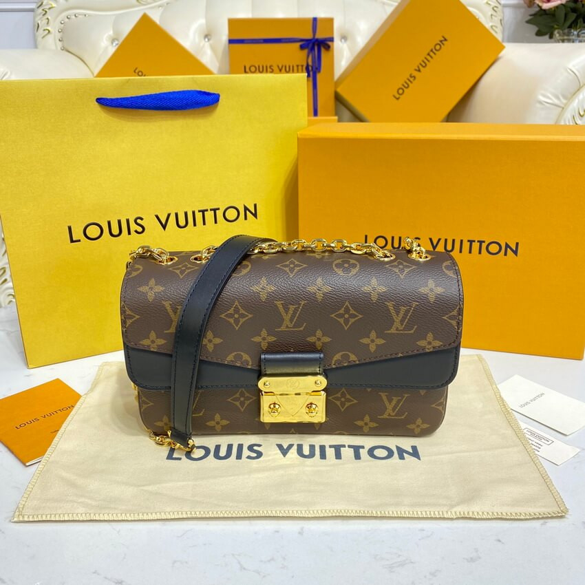Louis Vuitton Monogram Leather Marceau Should Bag M46126 M46127