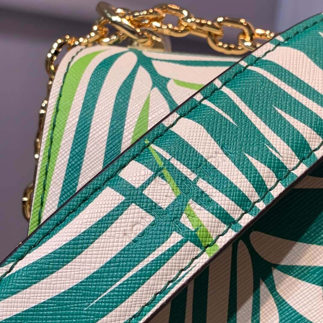 Louis Vuitton Palm Print Twist MM Bag M50282