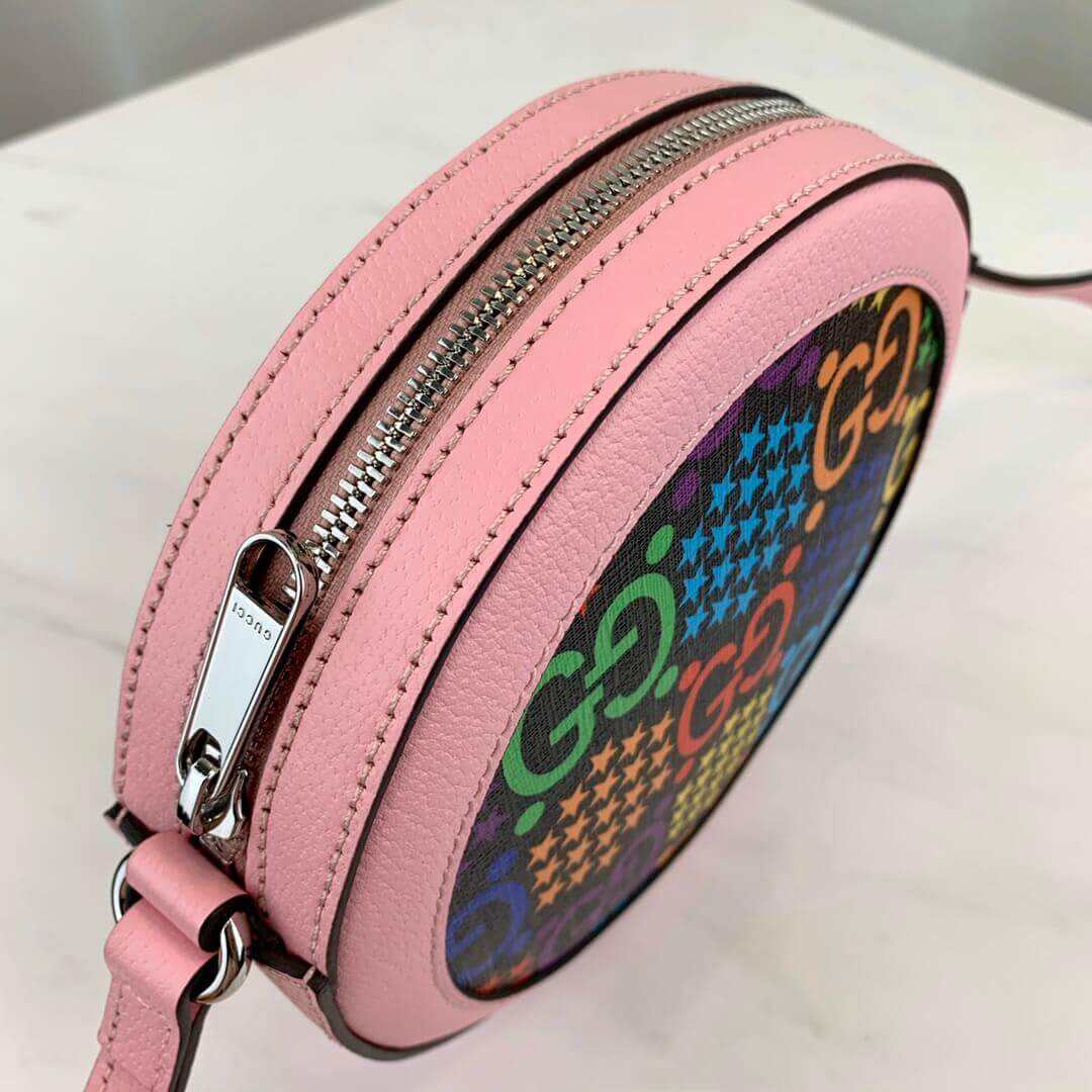 Gucci GG Psychedelic Round Shoulder Bag 603938