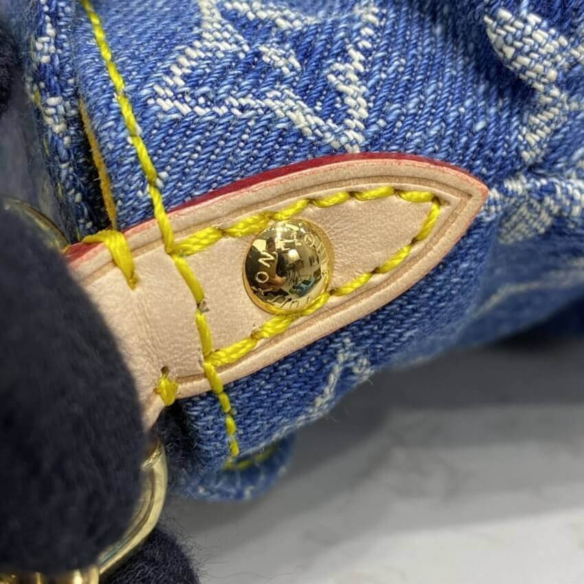 Louis Vuitton Monogram Denim Mini Pleaty M95050