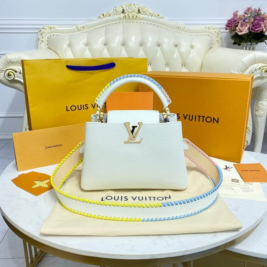 Louis Vuitton Capucines BB Bag M57941 White