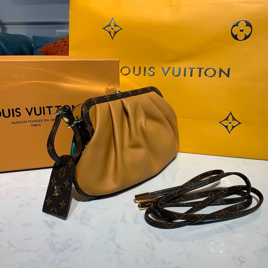 Louis Vuitton Monogram Boursicot EW M66606 Brown/Green