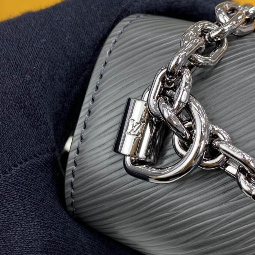 Louis Vuitton Epi Leather Twist MM M56530 Gray