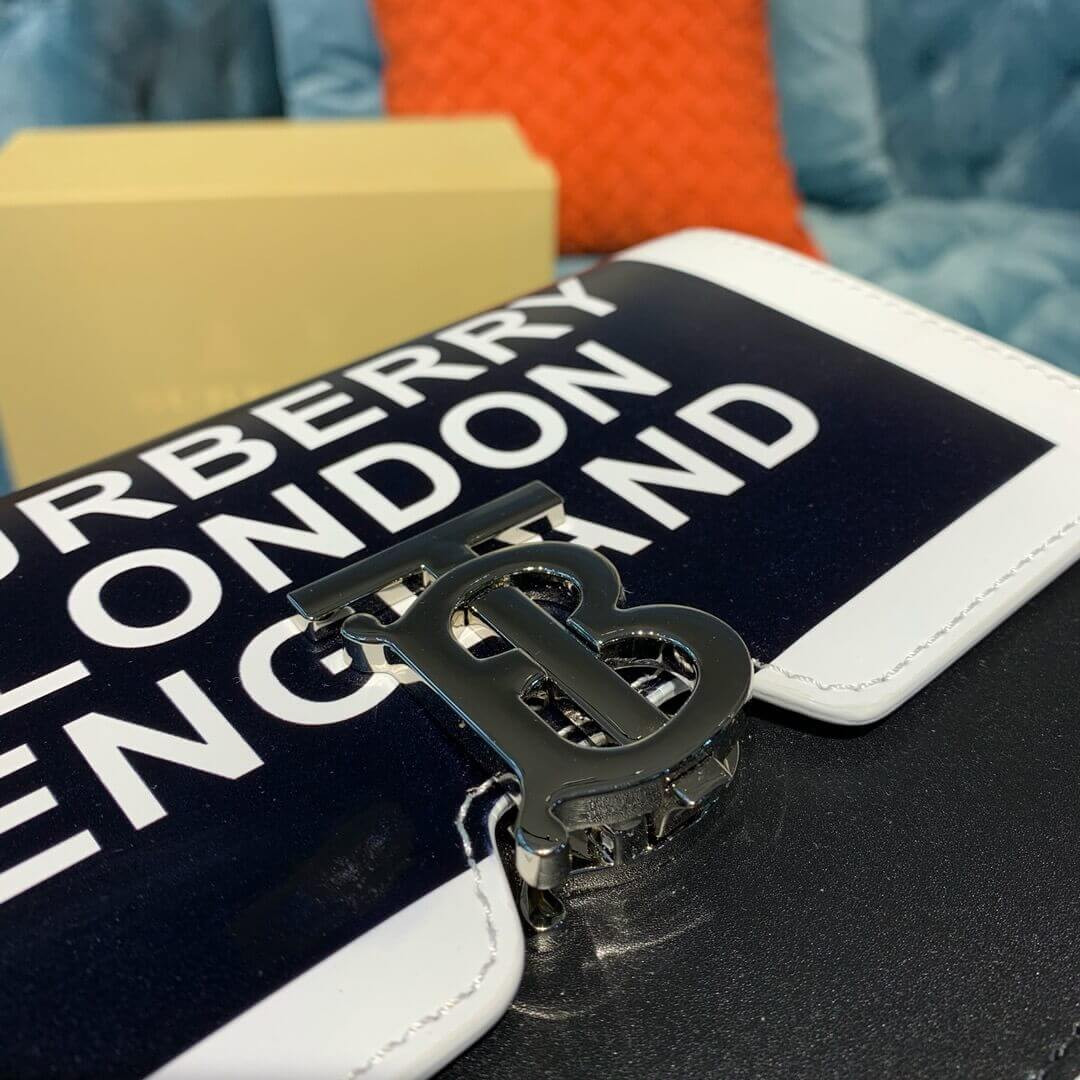 Burberry Small Plain Leather TB Bag 80124761