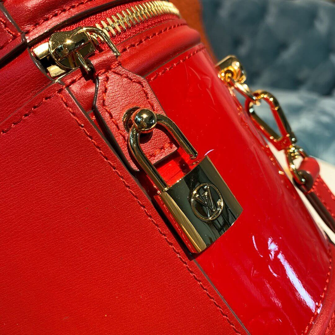 Louis Vuitton Monogram Vernis Leather Cannes M53997 M53998