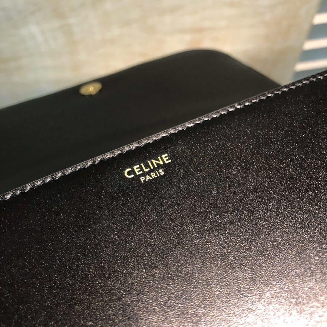 Celine Medium Crecy Bag In Satinated Calfskin 191373