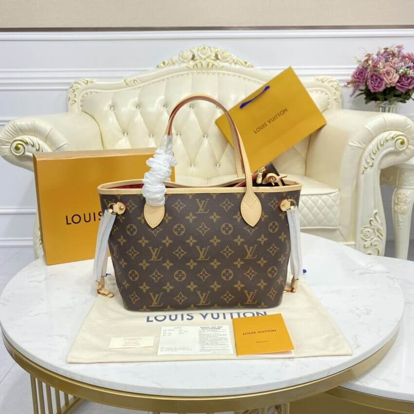 Louis Vuitton Monogram Neverfull PM M41000 M41001 M41245
