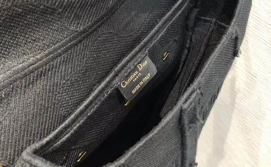 Christian Dior Saddle Bag in Camouflage Embroidery M0446