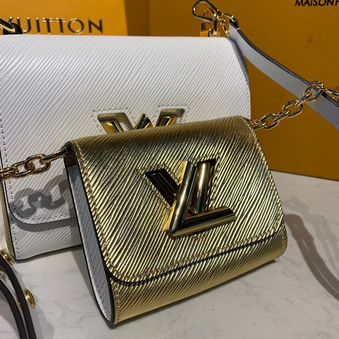 Louis Vuitton Twist PM And Twisty M55685 White/Gold