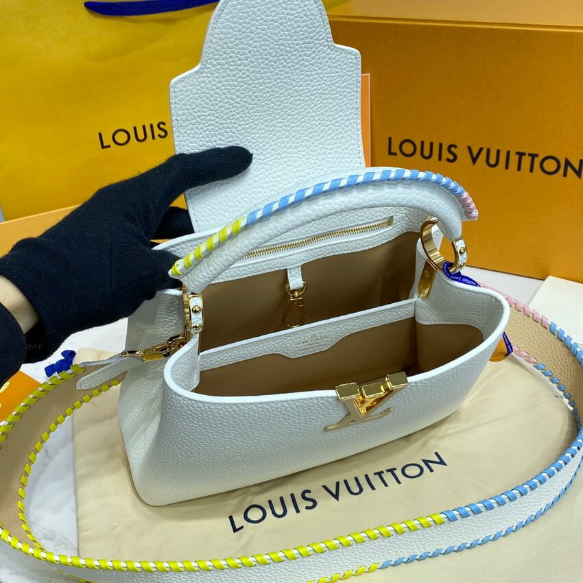 Louis Vuitton Capucines BB Bag M57941 White