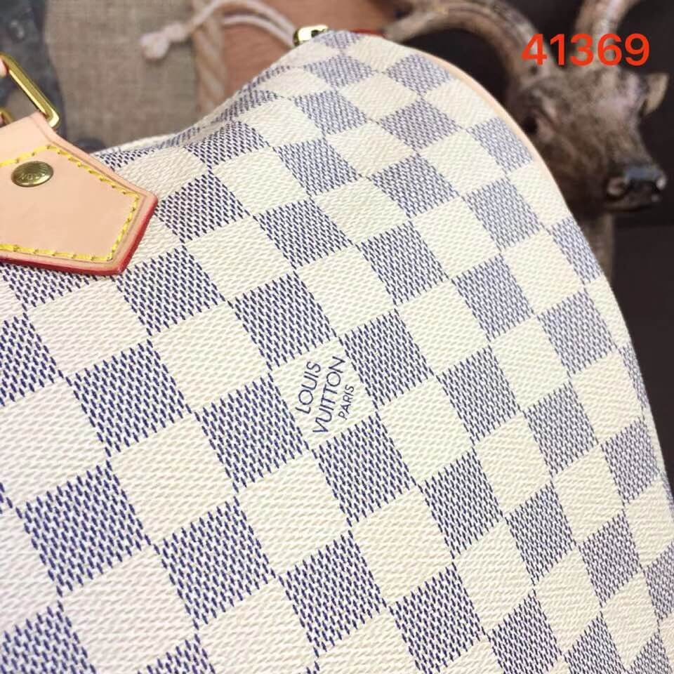 Louis Vuitton Damier Azur Canvas Speedy 35 N41369