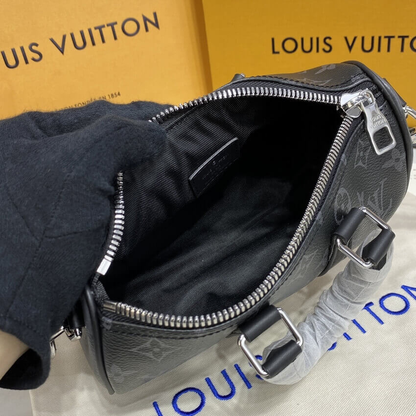Louis Vuitton Monogram Eclipse Keepall XS M45947