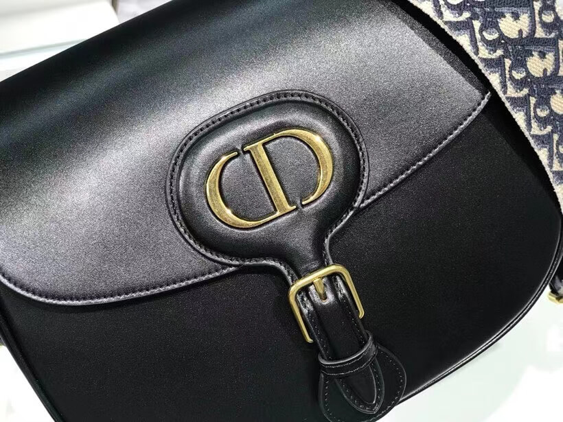 Dior Large Bobby Bag in Box Calfskin M9320