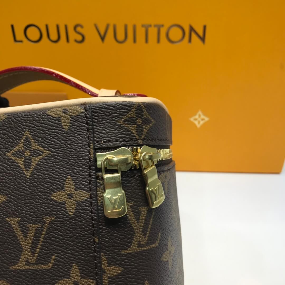 Louis Vuitton Monogram Canvas Nice Cosmetic  Mini M44495