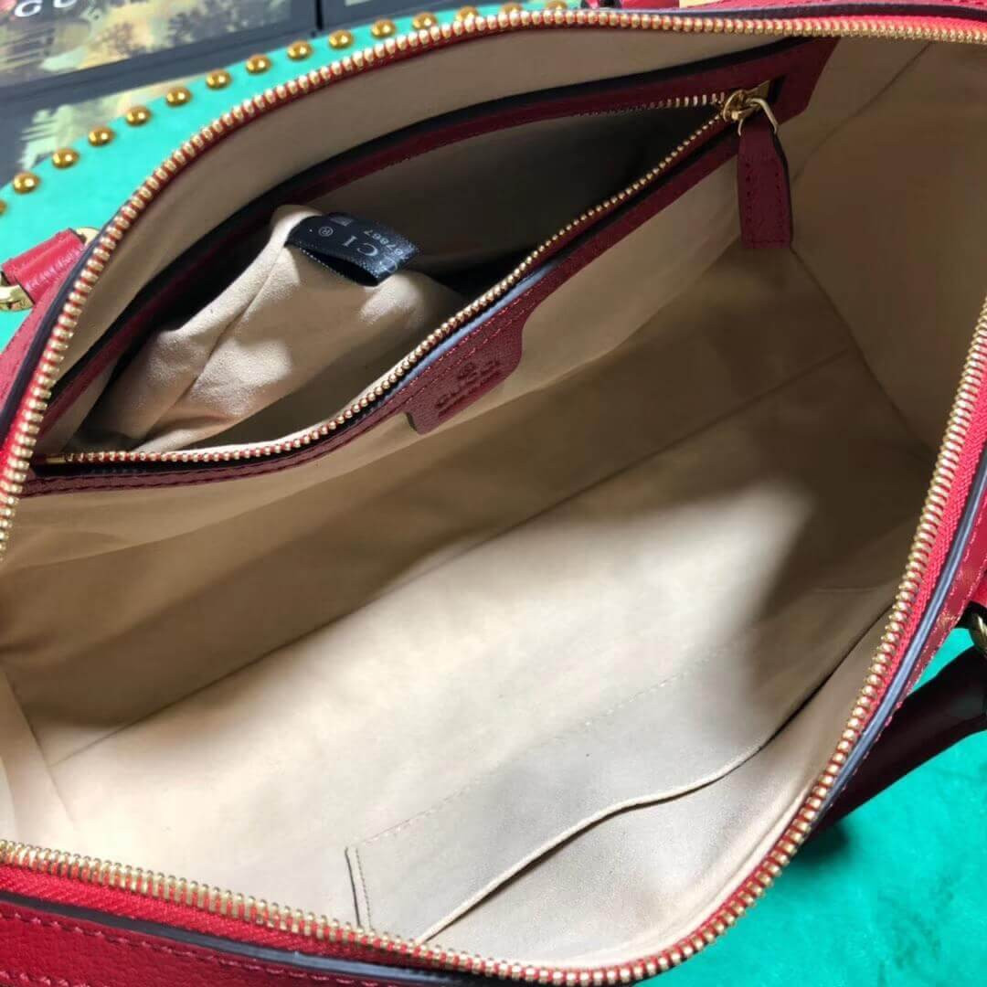 Gucci Ophidia GG Flora Medium Top Handle Bag 524532