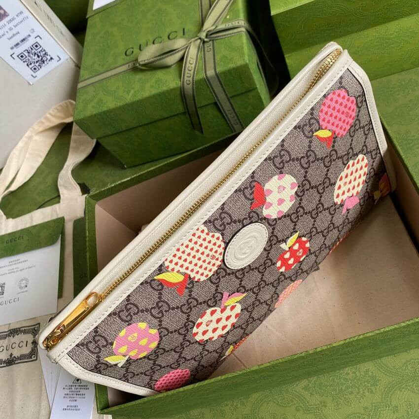 Gucci Les Pommes Ophidia Pouch 664114