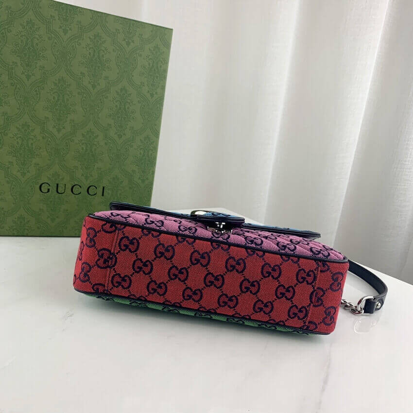 Gucci GG Marmont Multicolour Small Shoulder Bag 443497