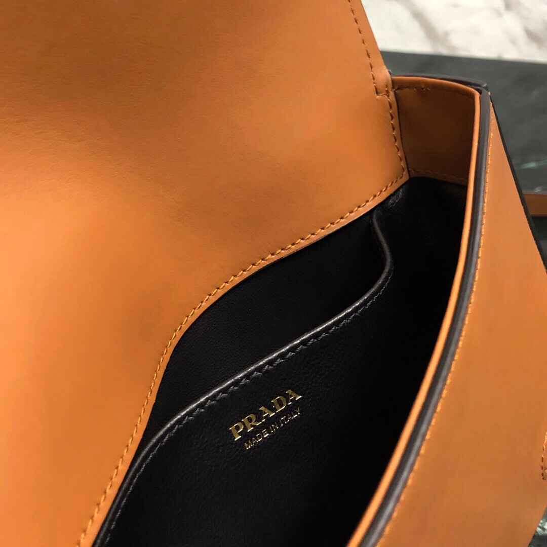 Prada Calf Leather Shoulder Bag 1BD244