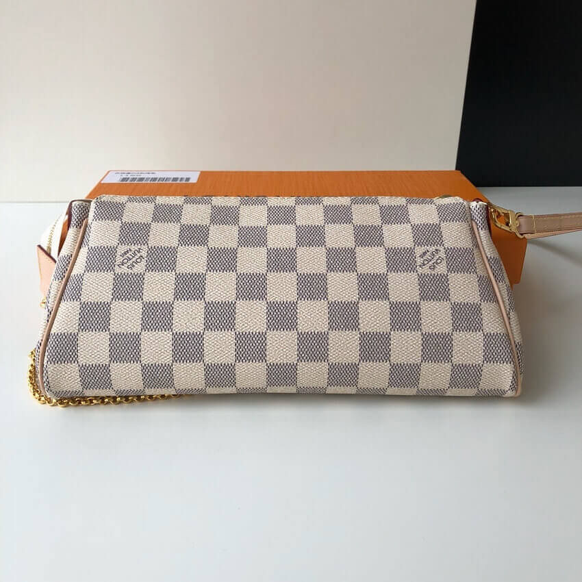 Louis Vuitton Damier Azur Canvas Eva Clutch N55214