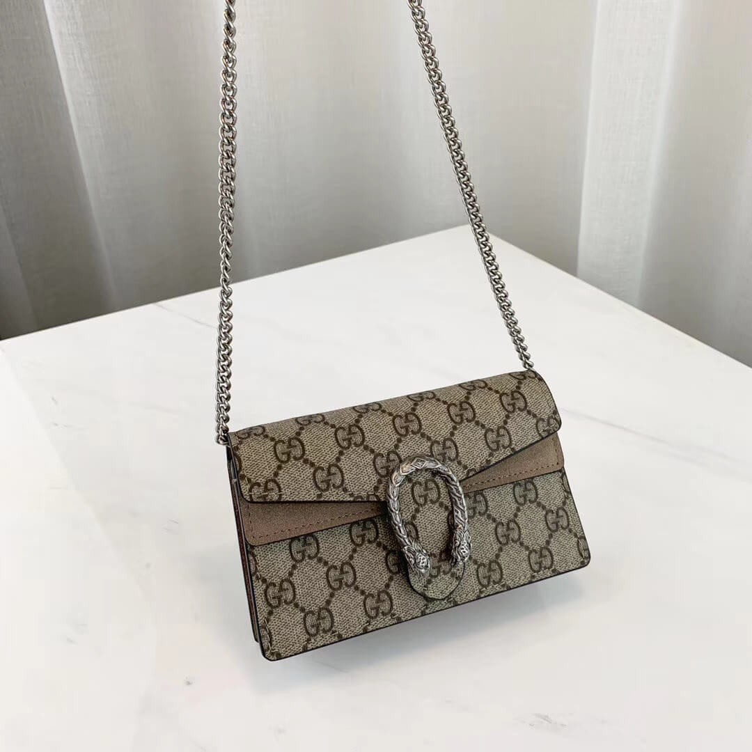 Gucci Dionysus GG Supreme Super Mini Bag 476432