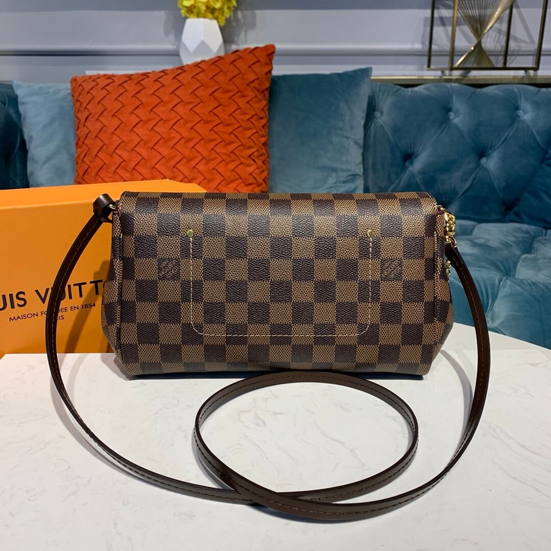 Louis Vuitton Damier Ebene Canvas Favorite MM N41129