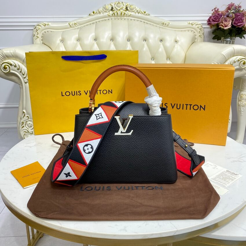 Louis Vuitton Capucines BB M59061 Noir/Rouge
