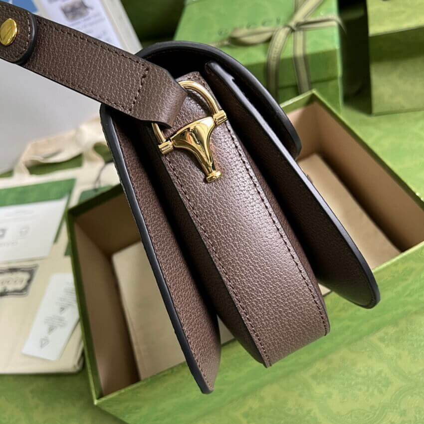 Gucci Horsebit 1955 Shoulder Bag with Jumbo GG 602204