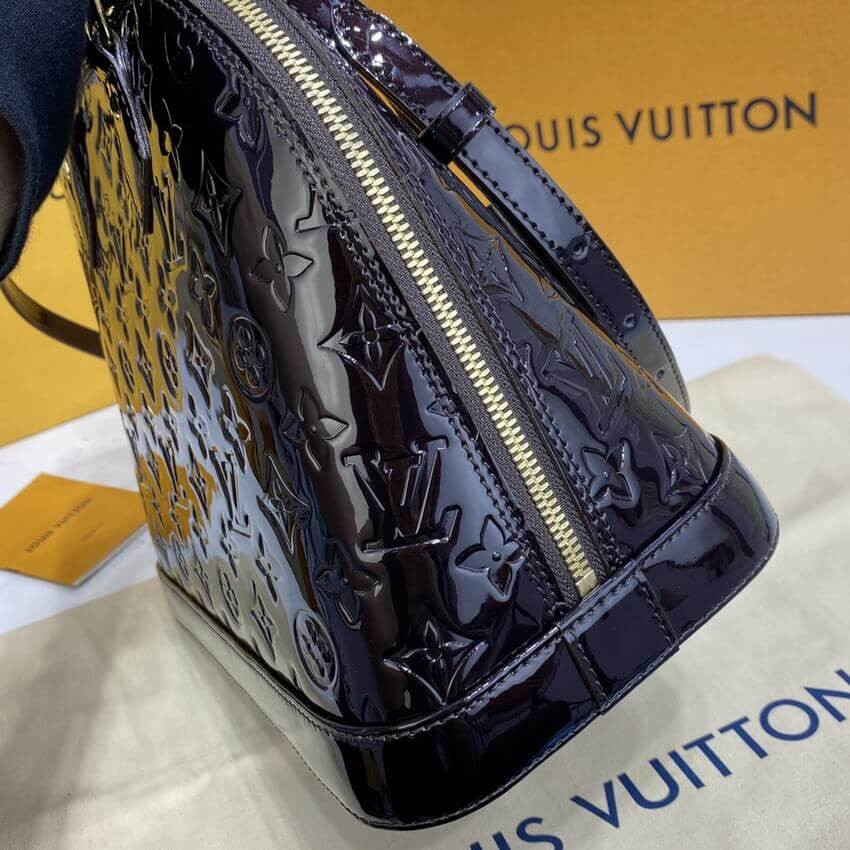 Louis Vuitton Monogram Vernis Leather Alma PM M91611