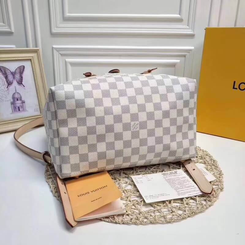 Louis Vuitton Damier Azur Canvas Sperone Backpack N41578