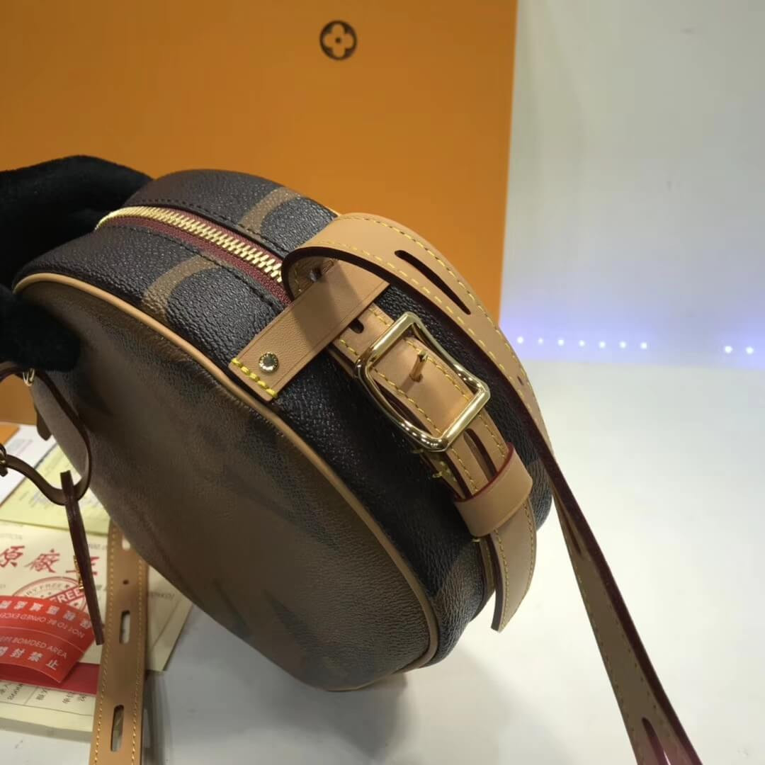 Louis Vuitton Monogram Reverse Canvas Boite Chapeau Souple M44604