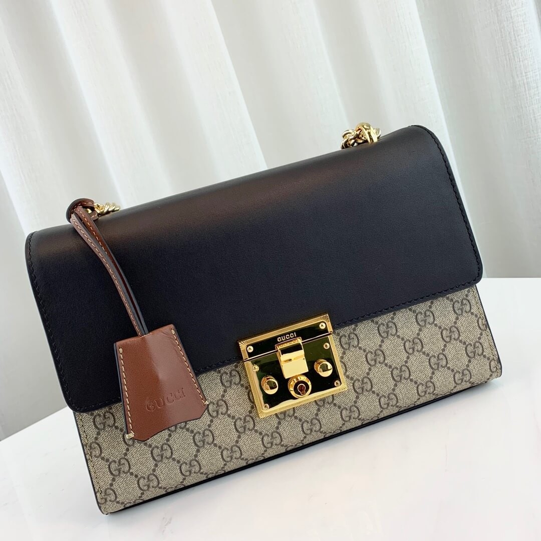 Gucci Padlock Medium GG Shoulder Bag 409486