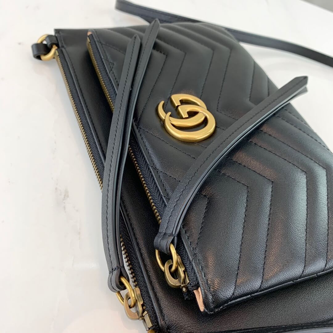 Gucci Marmont Matelasse Shoulder Bag 453878