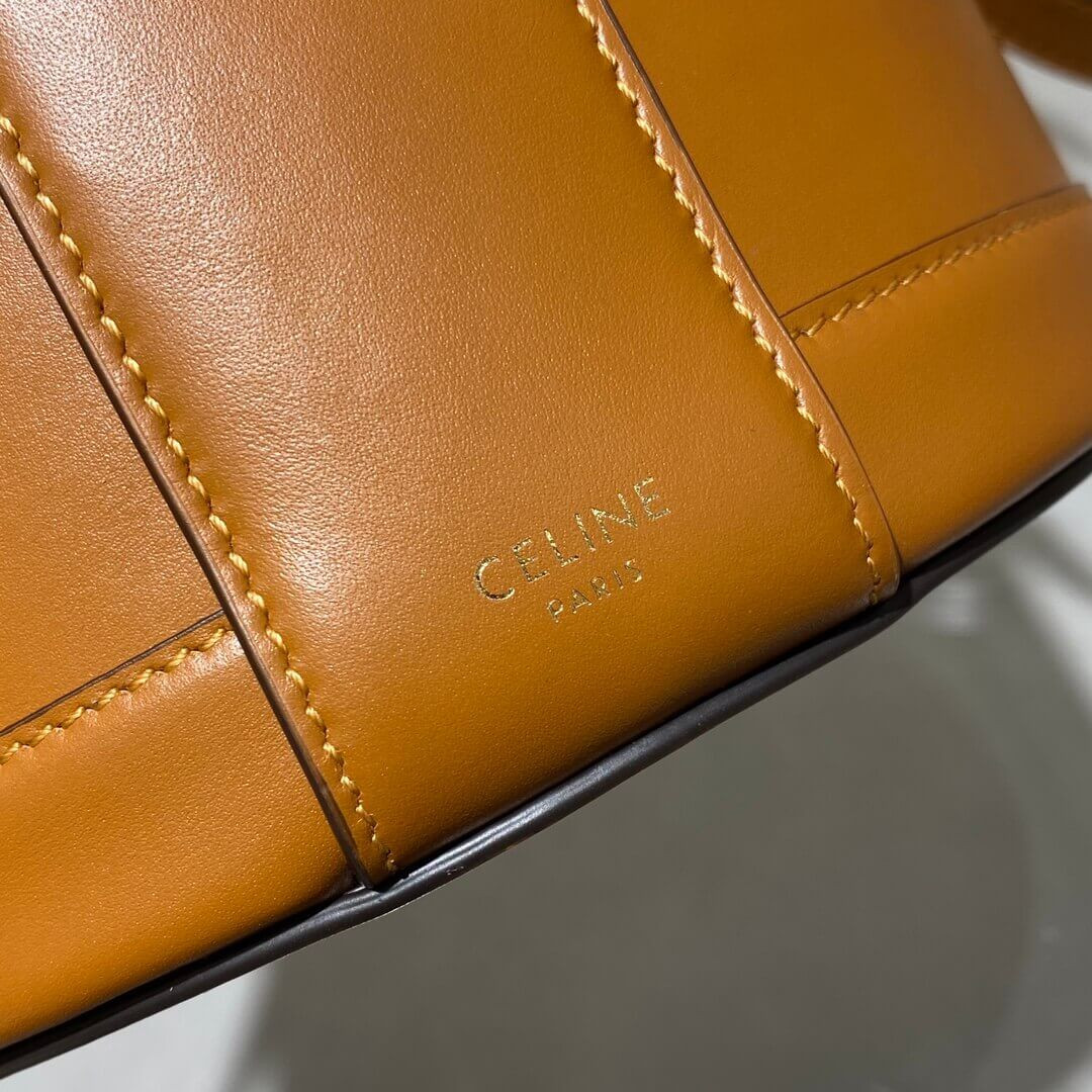 Celine Medium Tambour Bag In Smooth Calfskin 195192