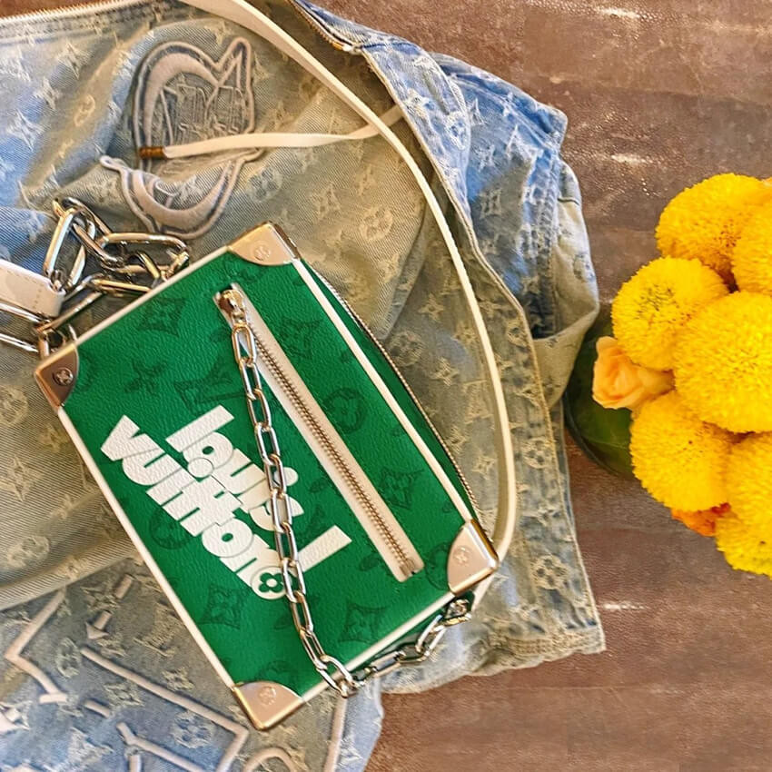 Louis Vuitton Mini Soft Trunk M80816 Green