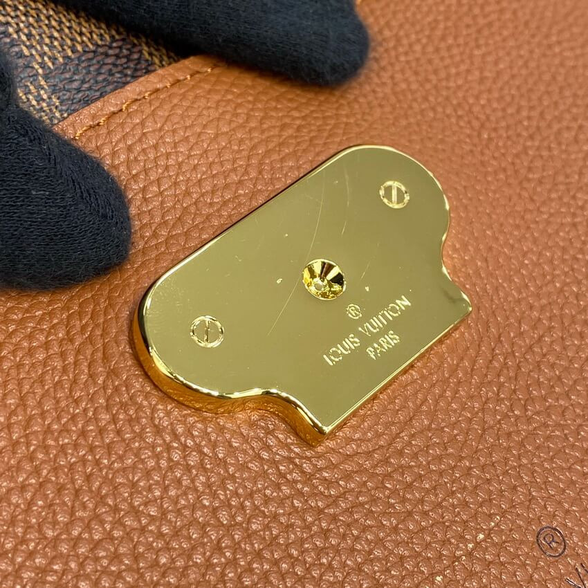 Louis Vuitton Damier Ebene Canvas Vavin PM N40110 Caramel