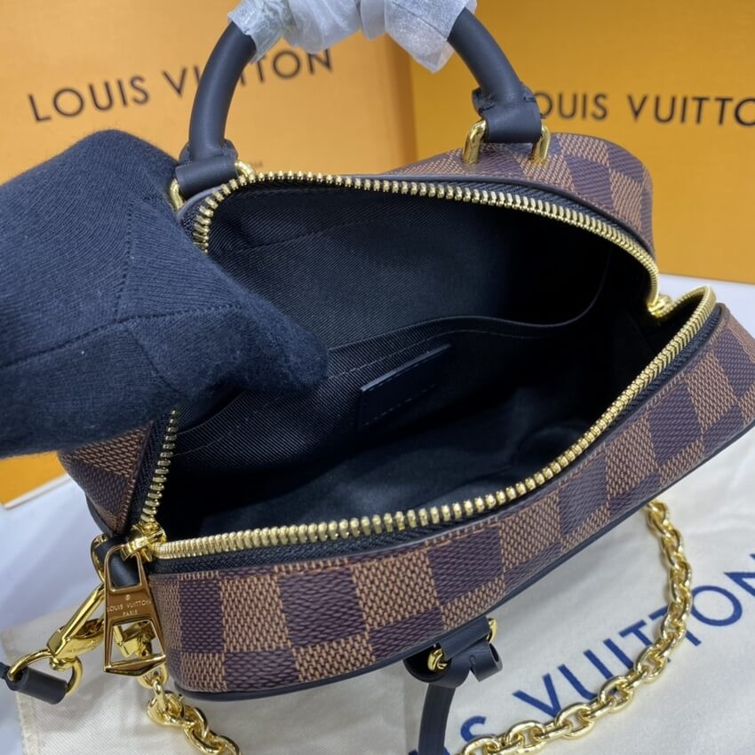 Louis Vuitton Damier Azur Valisette Souple BB N50063