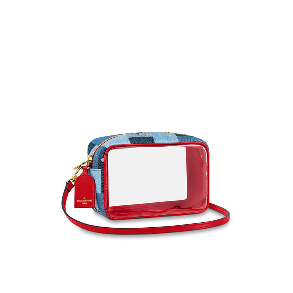 Louis Vuitton Monogram Denim Canvas Beach Pouch M68765