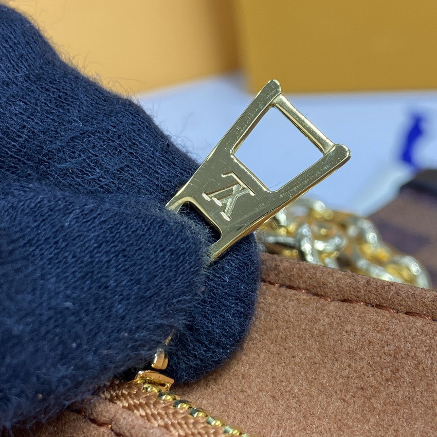 Louis Vuitton Damier Ebene Canvas Vavin PM N40110 Caramel