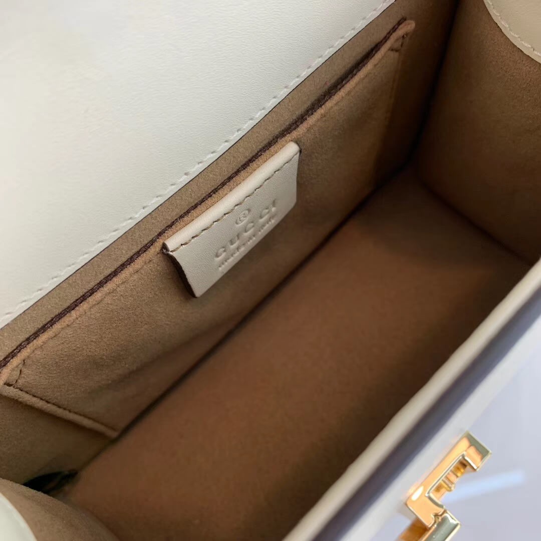 Gucci Sylvie Leather Mini Chain Bag 431666