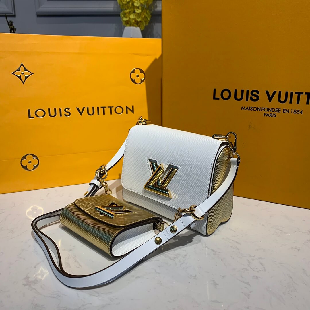 Louis Vuitton Twist PM And Twisty M55685 White/Gold