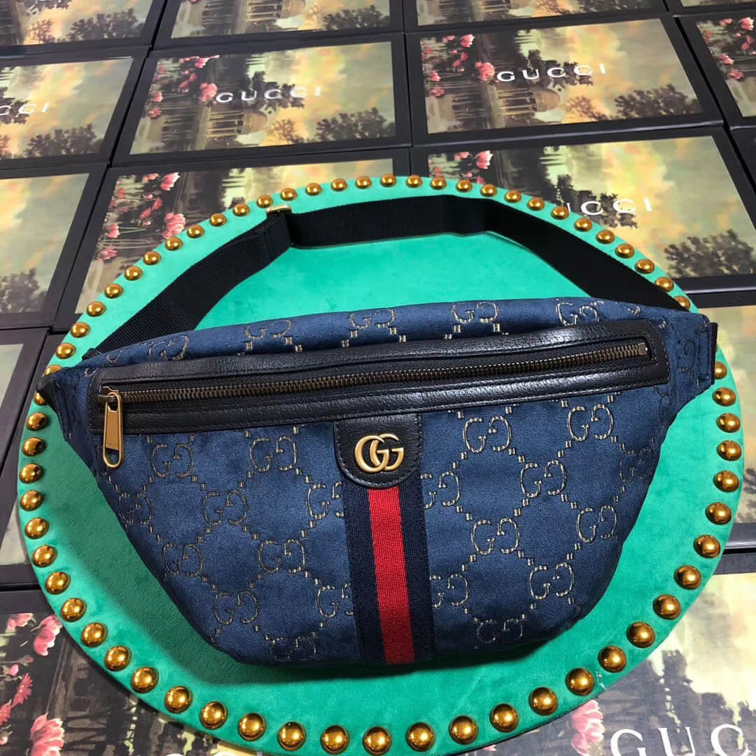 Gucci GG Velvet Belt Bag 574968