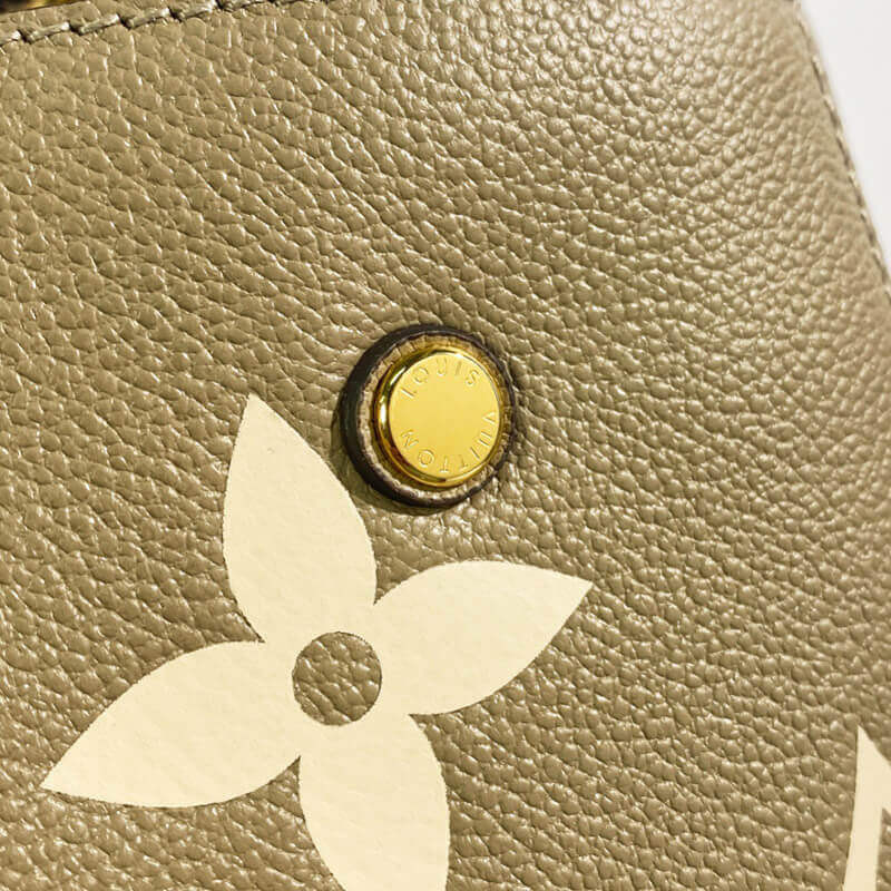 Louis Vuitton Monogram Empreinte Leather Montaigne BB M45489