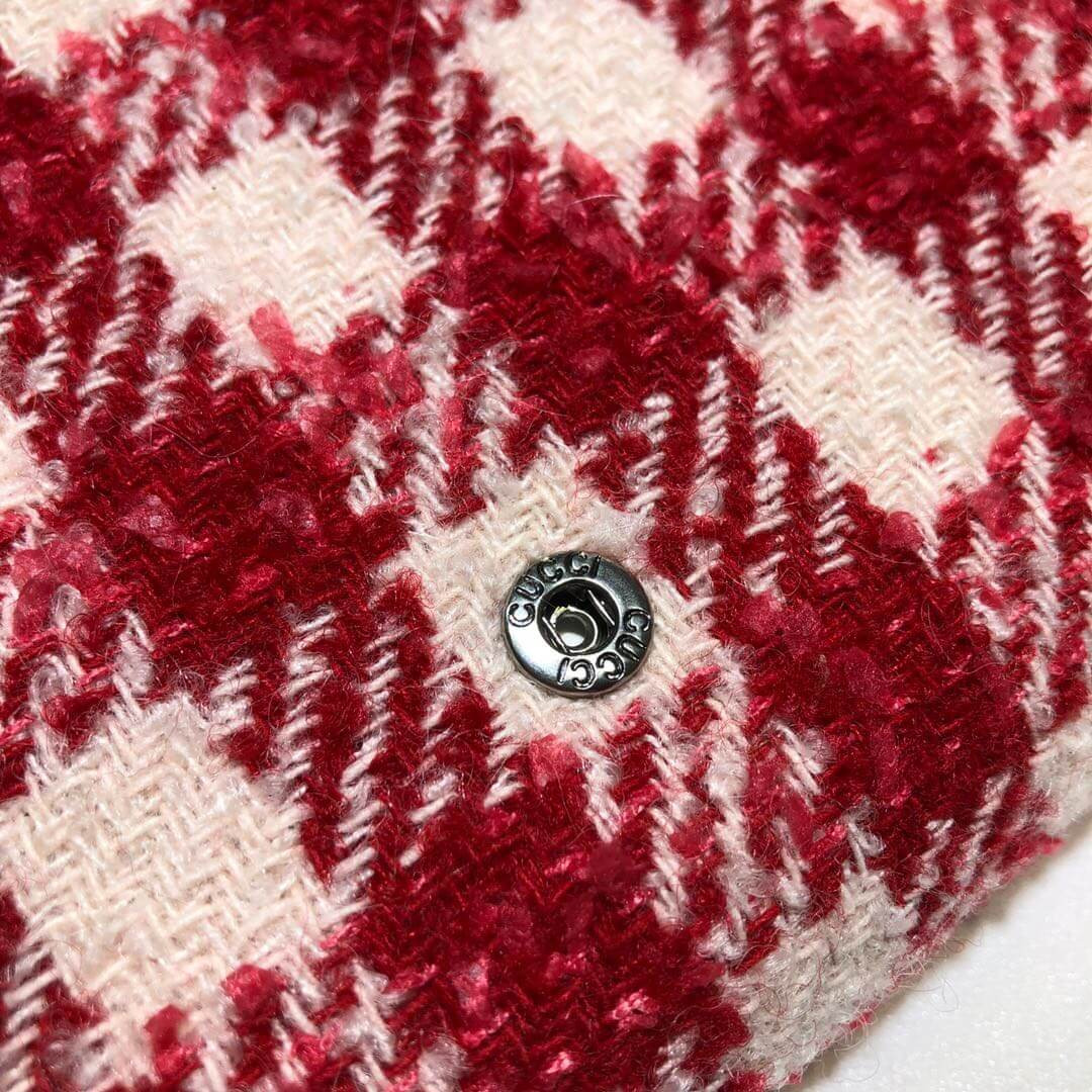 Gucci Dionysus Mini Check Tweed Chain Bag 401231