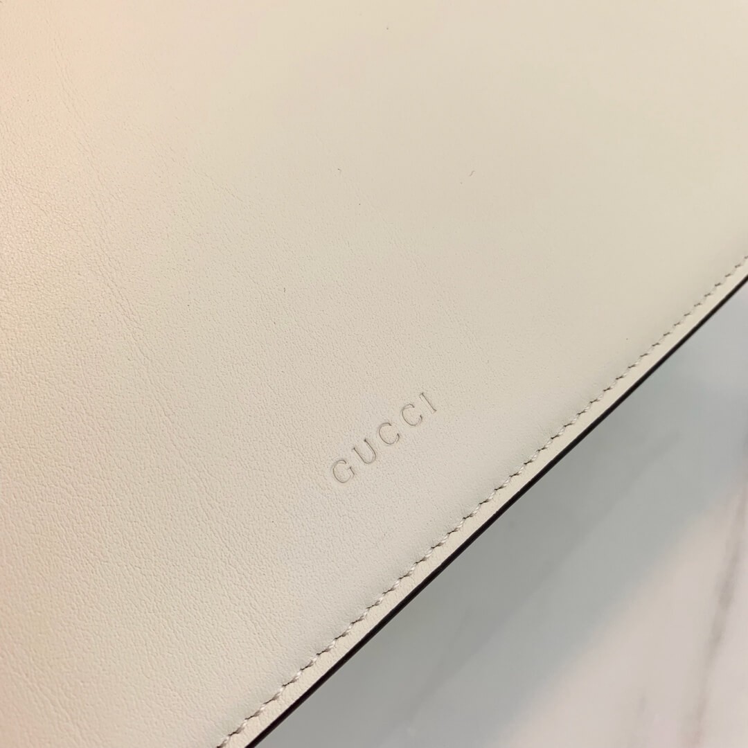 Gucci Dionysus Medium Top Handle Bag 448075 White/Blue/Red