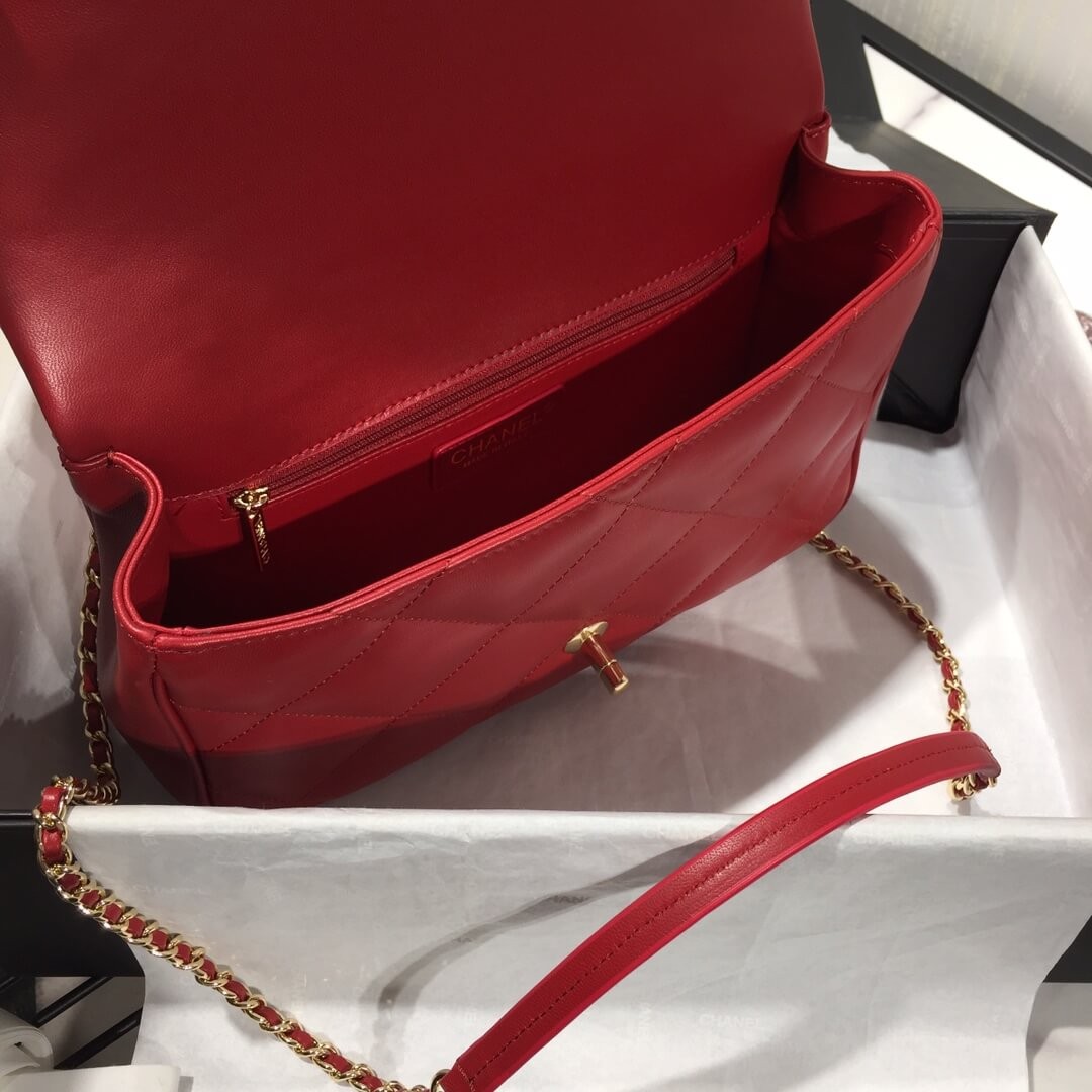 Chanel Large Flap Bag With Handle AS1115