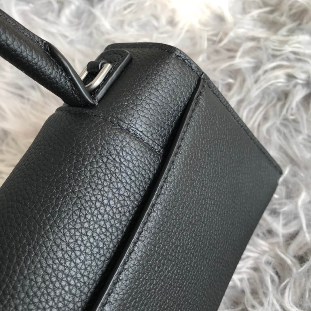 Balenciaga Hourglass XS Textured-Leather Tote