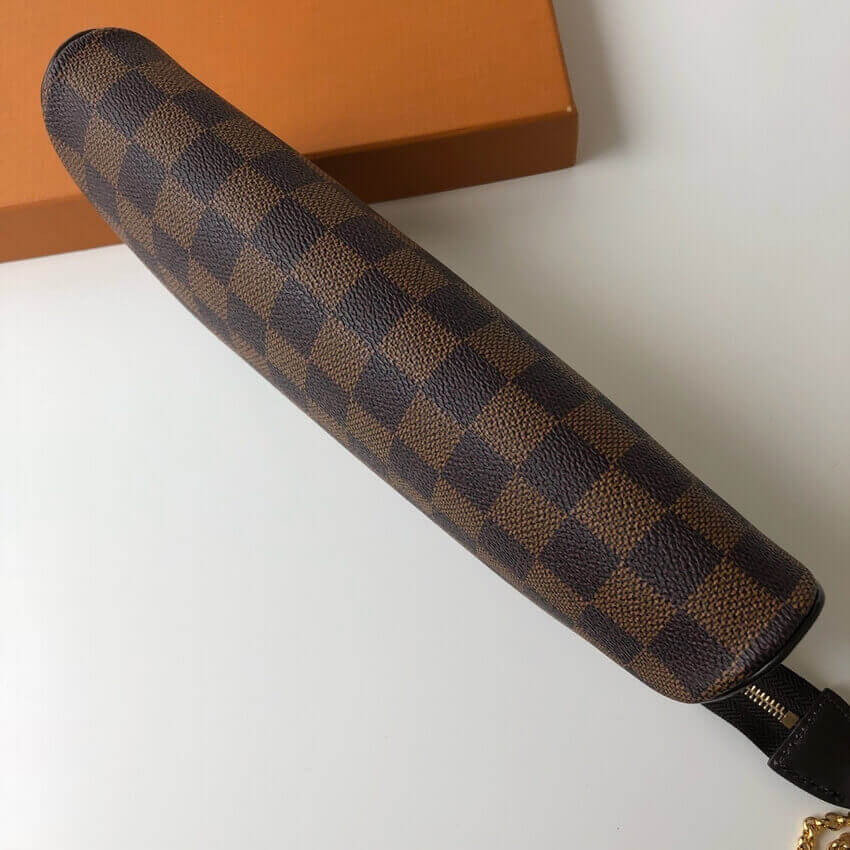 Louis Vuitton Damier Ebene Canvas Eva Clutch N55213