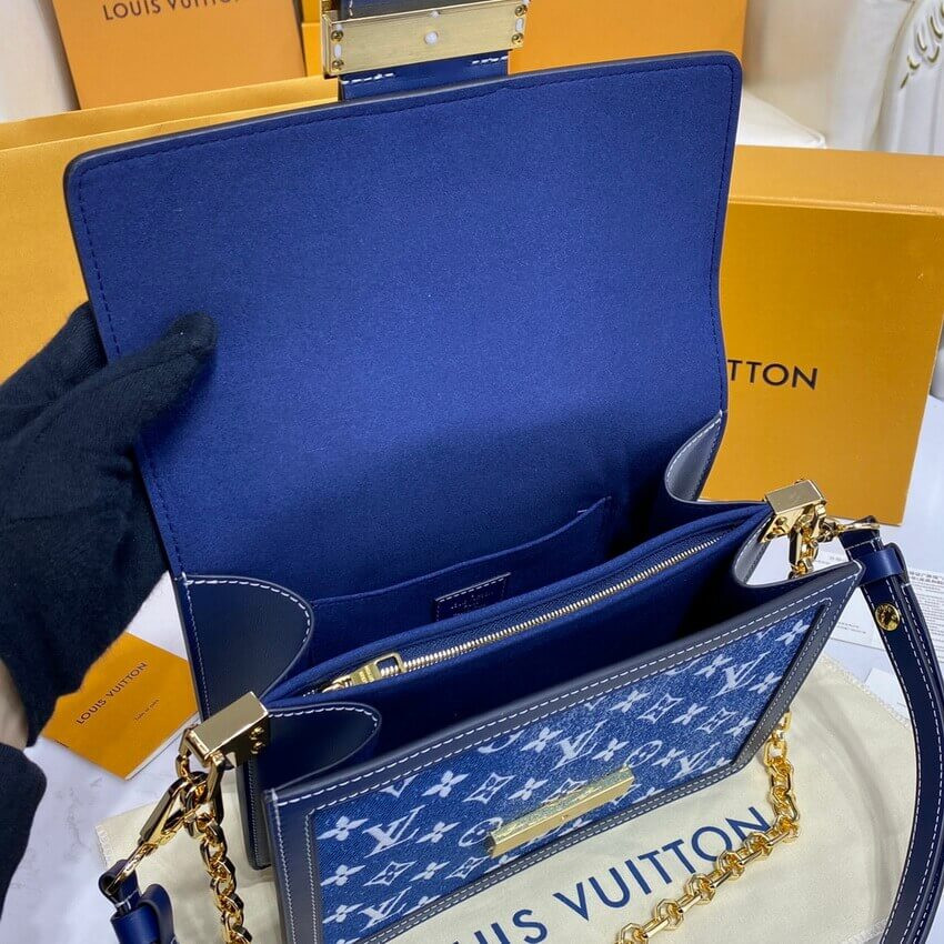 Louis Vuitton Monogram Denim Dauphine MM M59631
