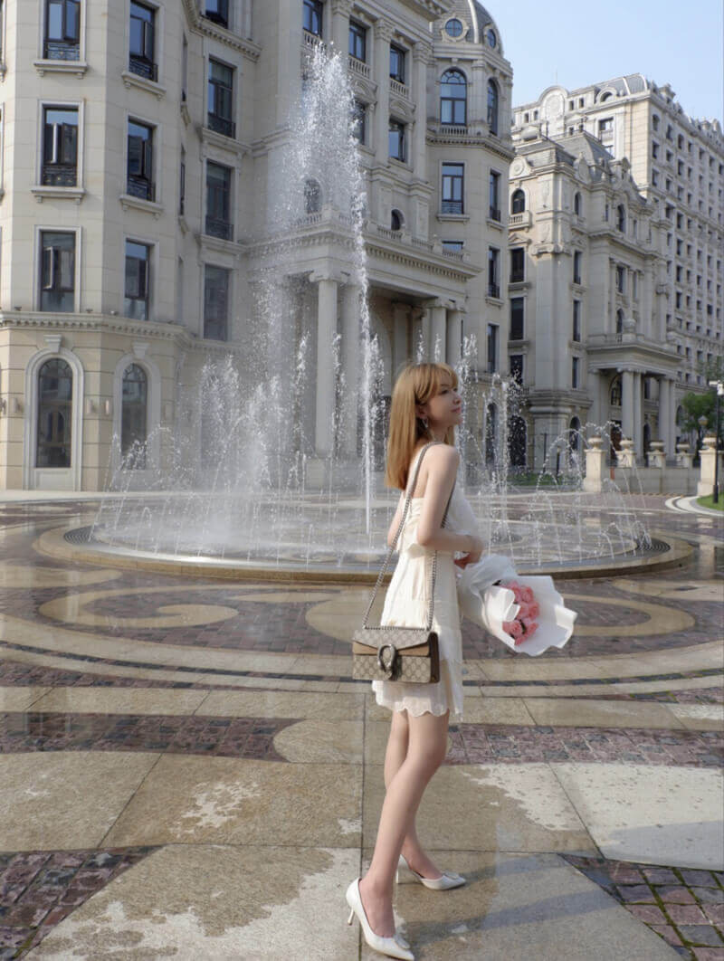 Gucci Dionysus GG Canvas Small Shoulder Bag 499623